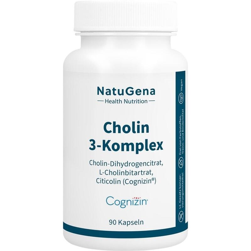 CHOLIN 3-Komplex vegan Kapseln