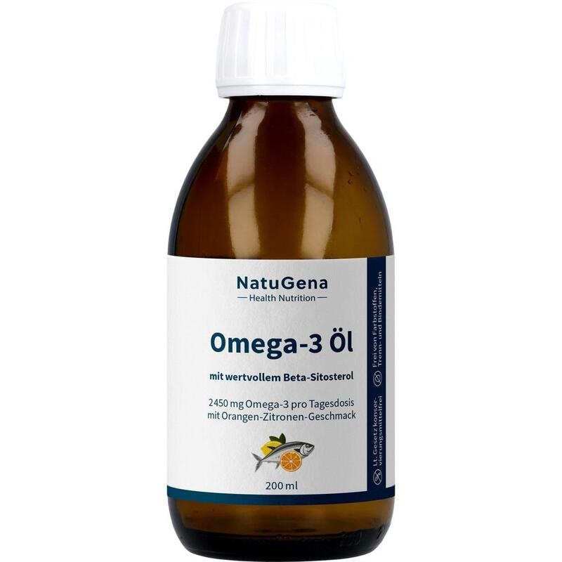 OMEGA-3 NAT.Fischöl 2450 mg Orangen-Zitronenaroma