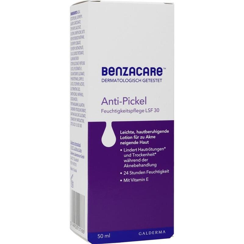 BENZACARE Anti-Pickel Feuchtigkeitspflege SPF 30