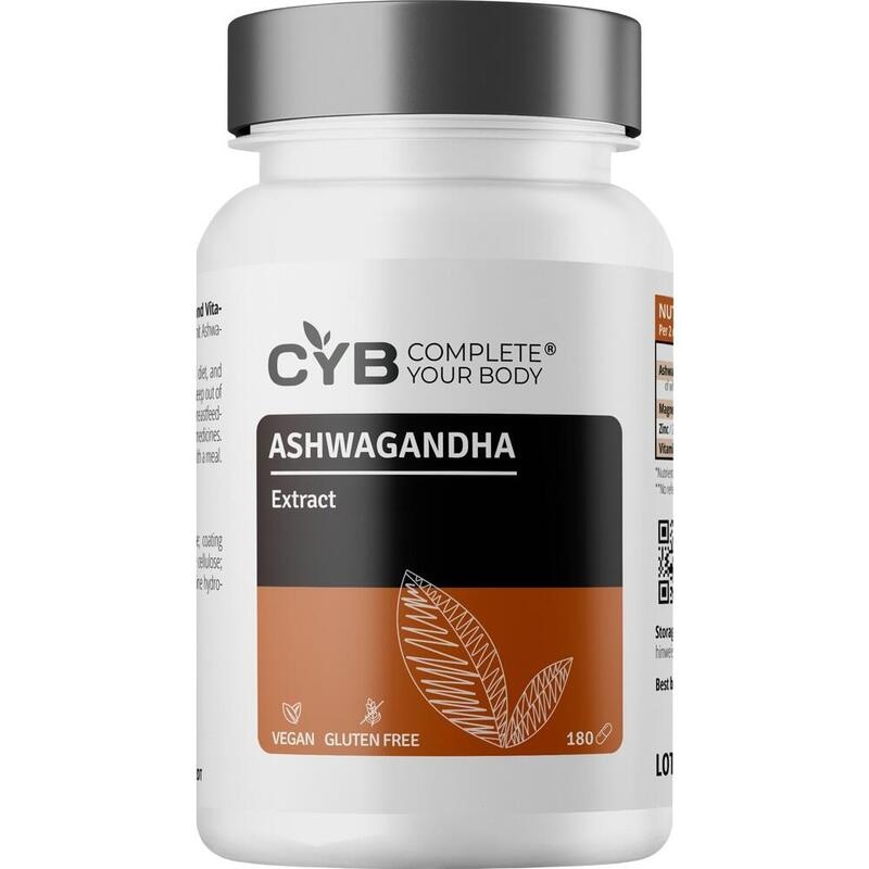 CYB Ashwagandha Vitamin B6+Magnesium+Zink Kapseln