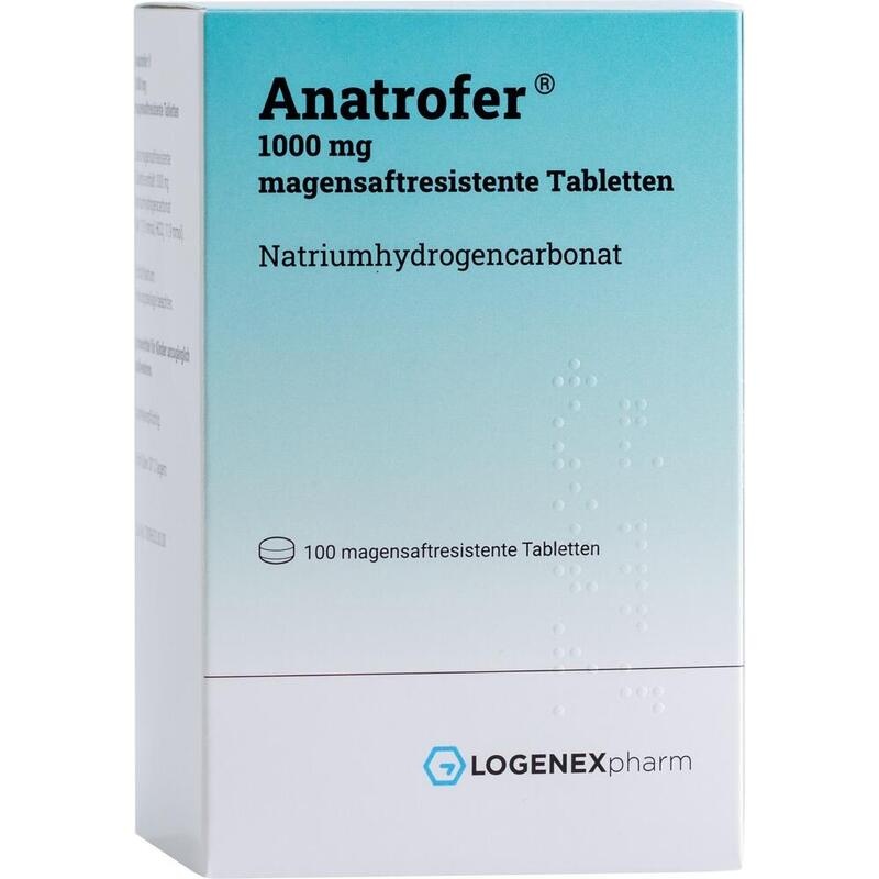 ANATROFER 1000 mg magensaftresistente Tabletten