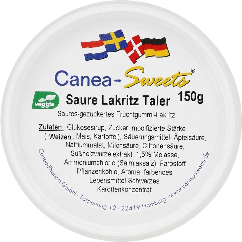 SAURE LAKRITZ Taler Bonbons
