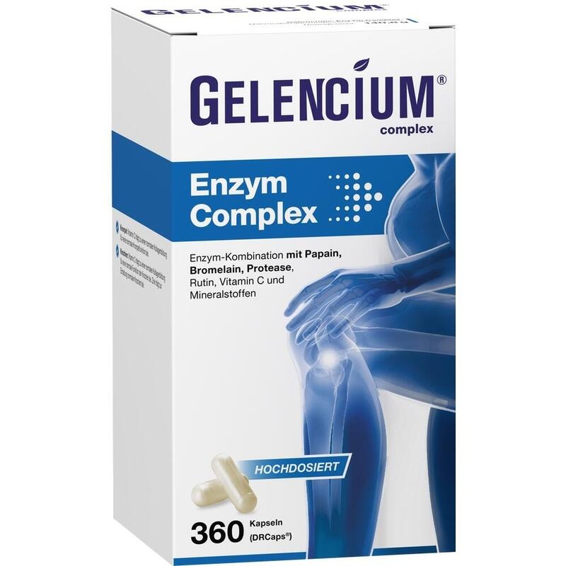 GELENCIUM Enzym Complex hochdos.m.Bromelain Kaps.
