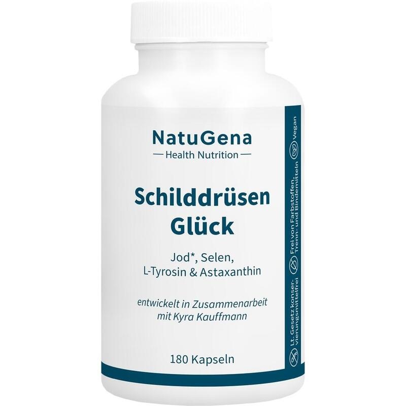 SCHILDDRÜSENGlück Jod+Selen+L-Tyrosin Kapseln