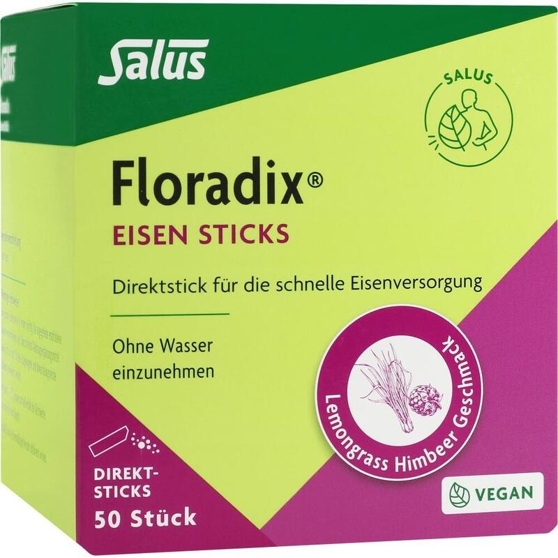 FLORADIX Eisen Sticks Pulver Salus