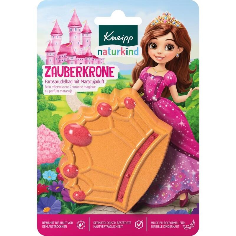 KNEIPP naturkind Zauberkrone Farbsprudelbad
