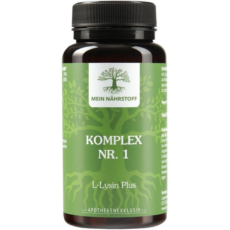 KOMPLEX Nr.1 L-Lysin Plus MEIN NÄHRSTOFF Kapseln