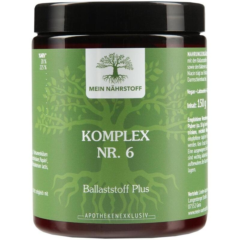 KOMPLEX Nr.6 Ballaststoff Plus MEIN NÄHRSTOFF Plv.