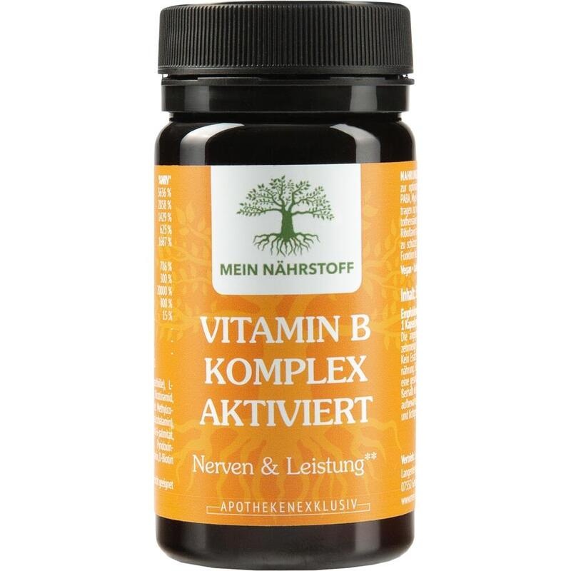 VITAMIN B KOMPLEX aktiviert MEIN NÄHRSTOFF Kapseln