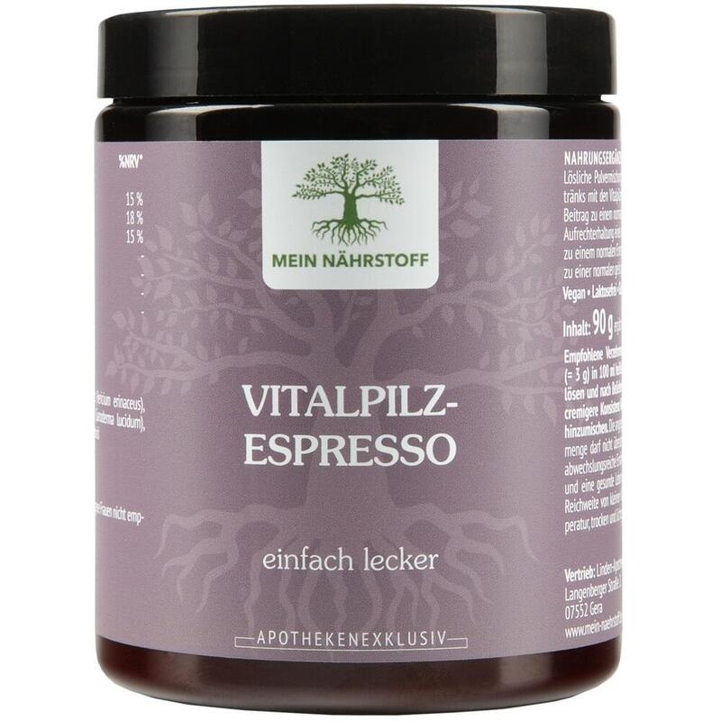 VITALPILZ-Espresso MEIN NÄHRSTOFF Pulver