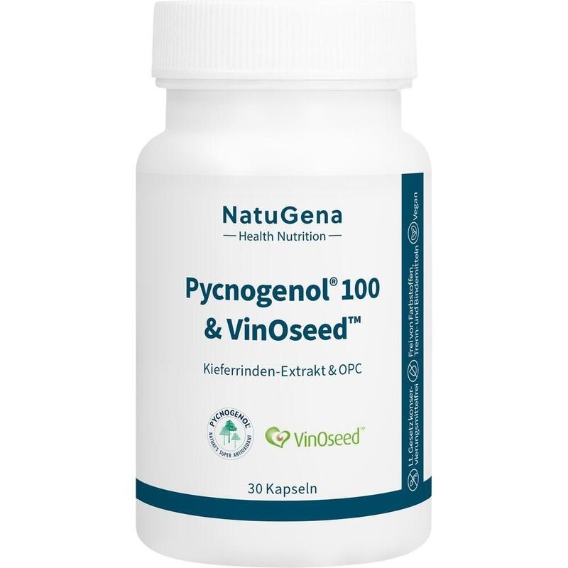 PYCNOGENOL 100 & VinOseed Kieferrinde+OPC vegan