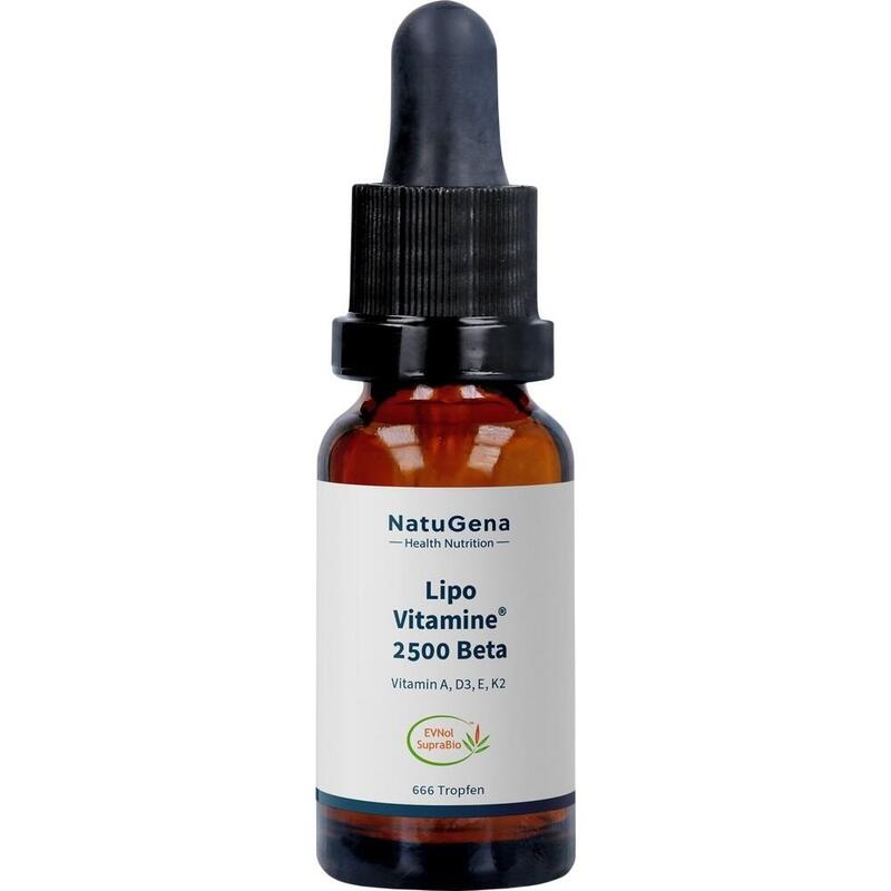 LIPOVITAMINE 2500 Beta Vitamin A+D3+E+K2 Tropfen