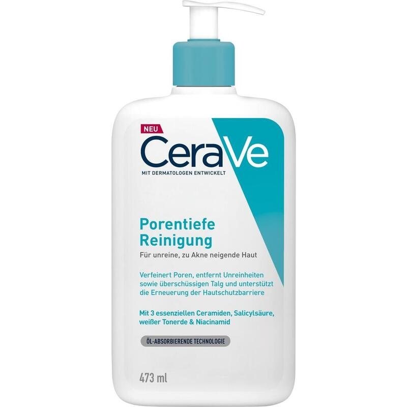 CeraVe Reinigungsgel mit Salicylsäure – Bei Pickeln, Mitessern & Unreinheiten