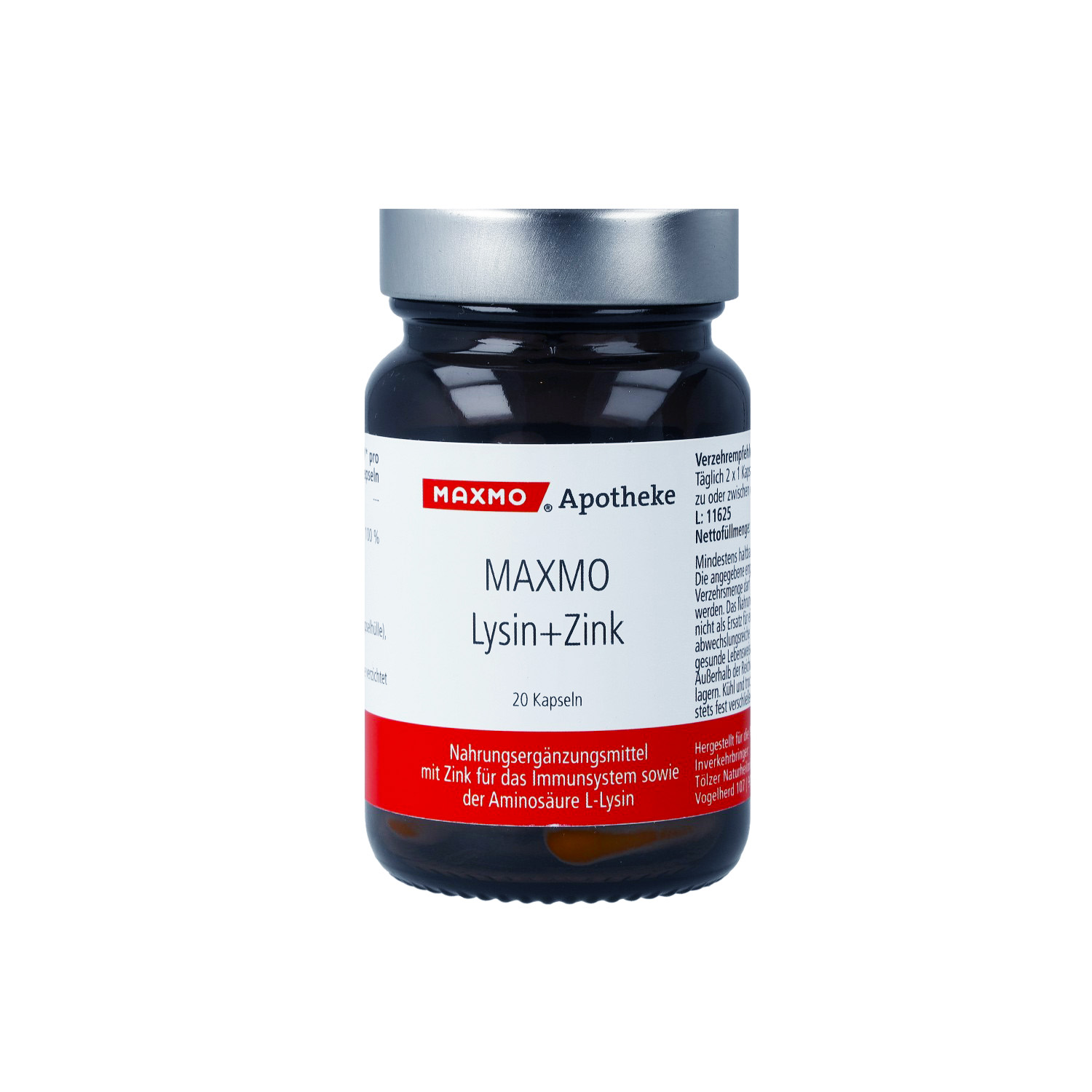 MAXMO Lysin+Zink Kapseln