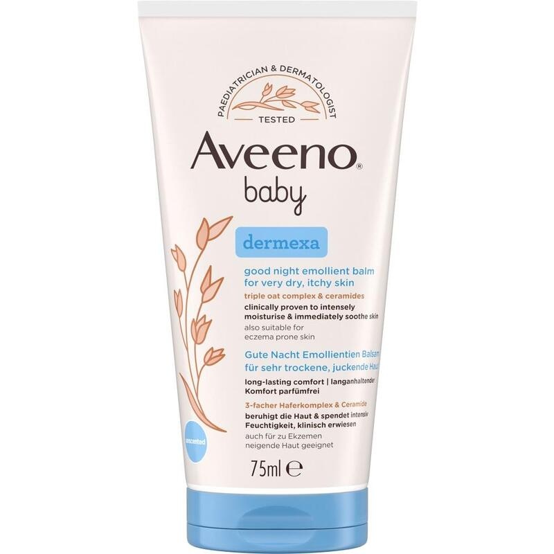 AVEENO baby Dermexa Gute Nacht Emollientien Balsam