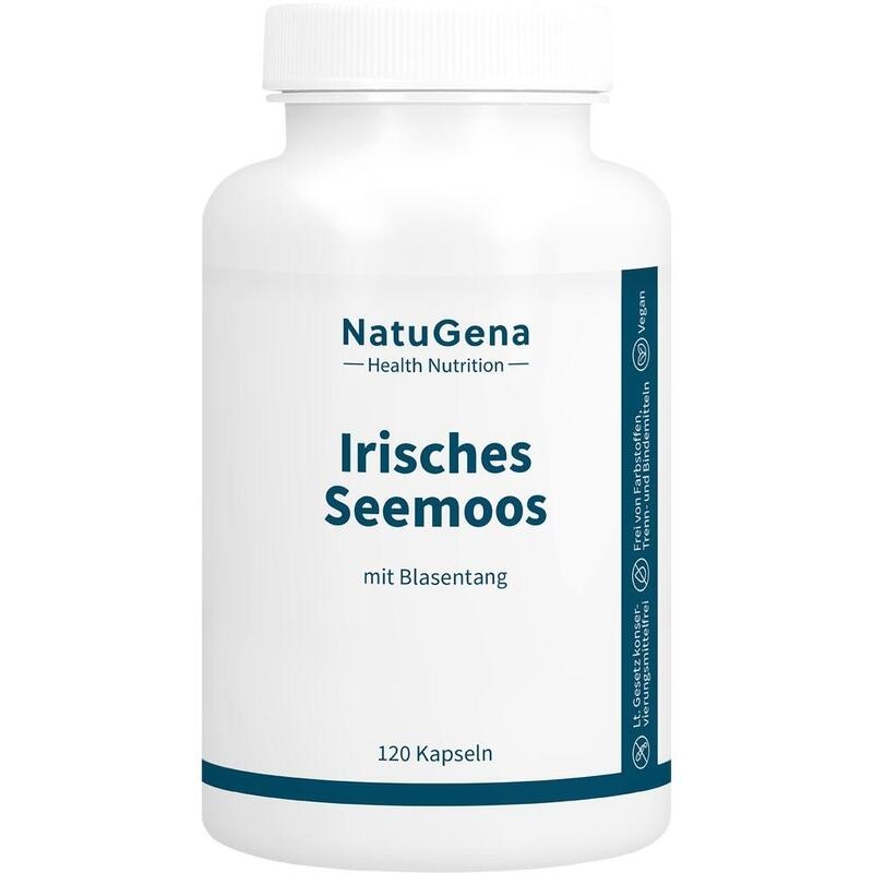 IRISCHES Seemoos mit Blasentang Kapseln