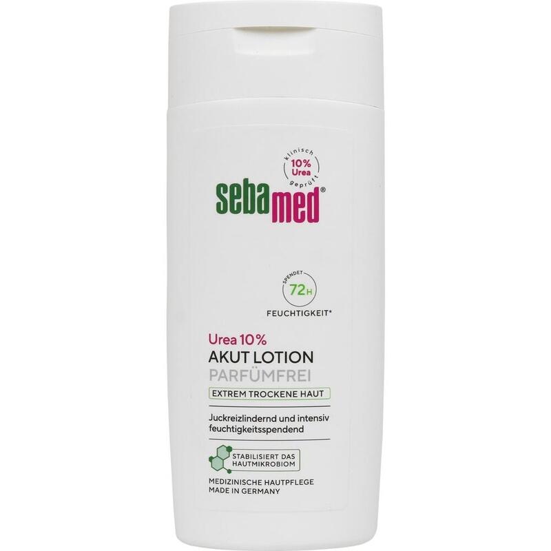 SEBAMED Akut Lotion Urea 10% parfümfrei