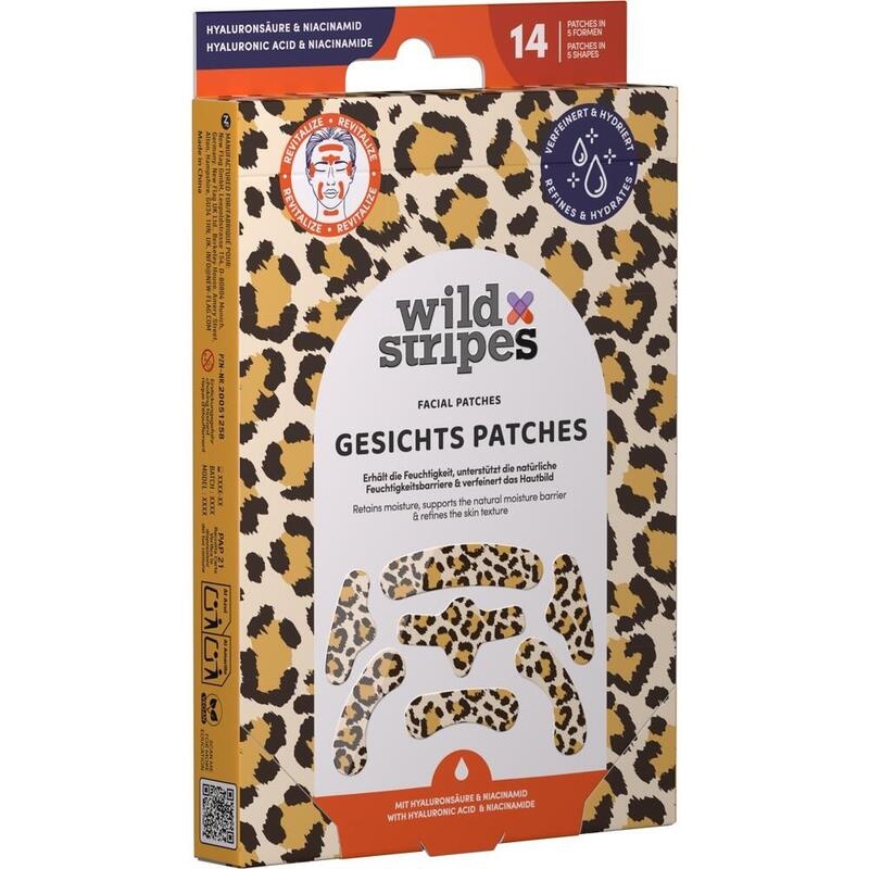 WILD STRIPES Facial Patches Animal Leo