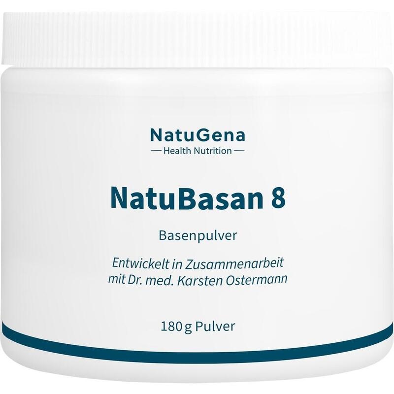 NATUBASAN 8 Basenpulver Calcium+Magnesium vegan
