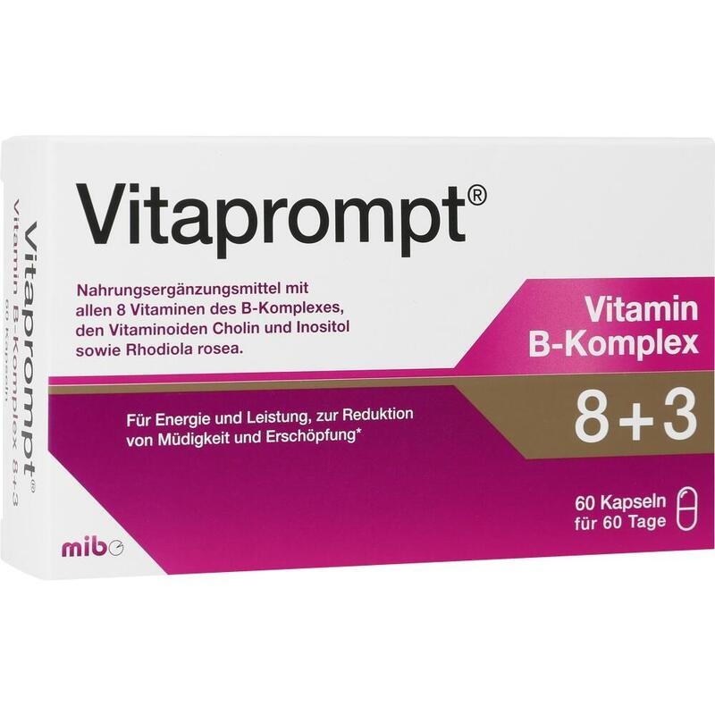 VITAPROMPT Vitamin B-Komplex 8+3 Kapseln