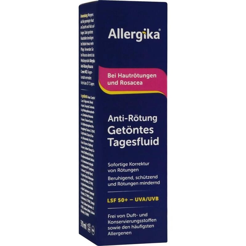 ALLERGIKA Anti-Rötung getöntes Tagesfluid LSF 50+
