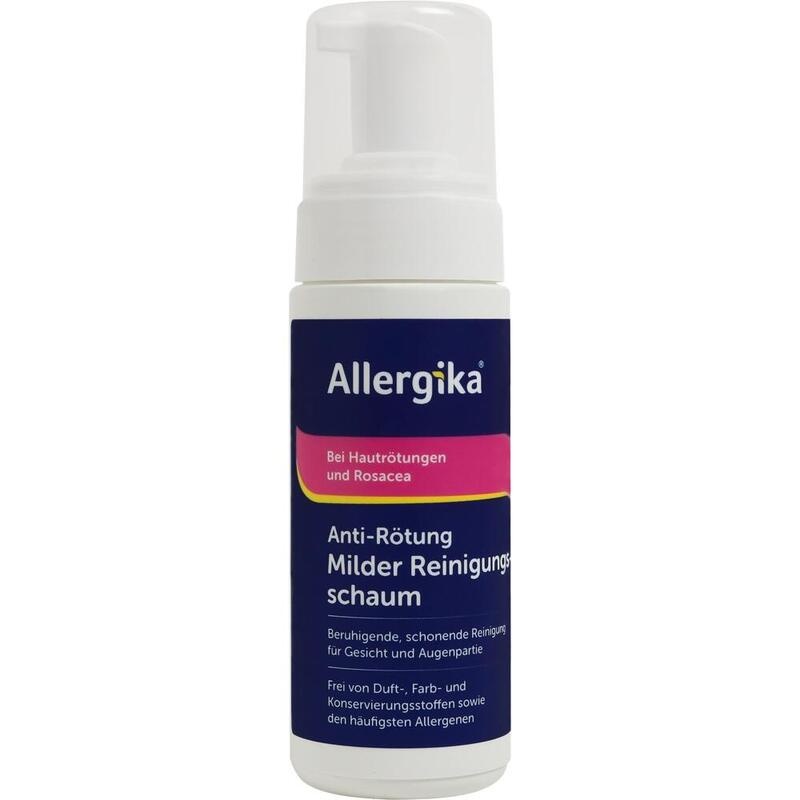 ALLERGIKA Anti-Rötung milder Reinigungsschaum