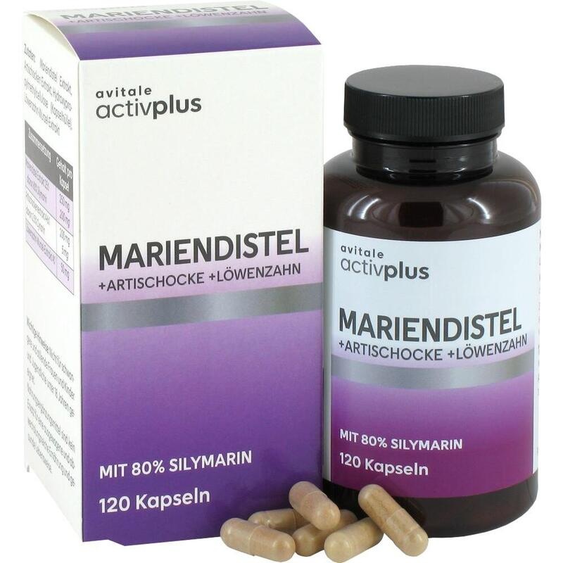 ACTIVPLUS Mariendistel+Artischocke+Löwenzahn Kaps.