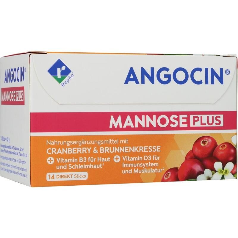 ANGOCIN MANNOSE PLUS Pulver zum Einnehmen