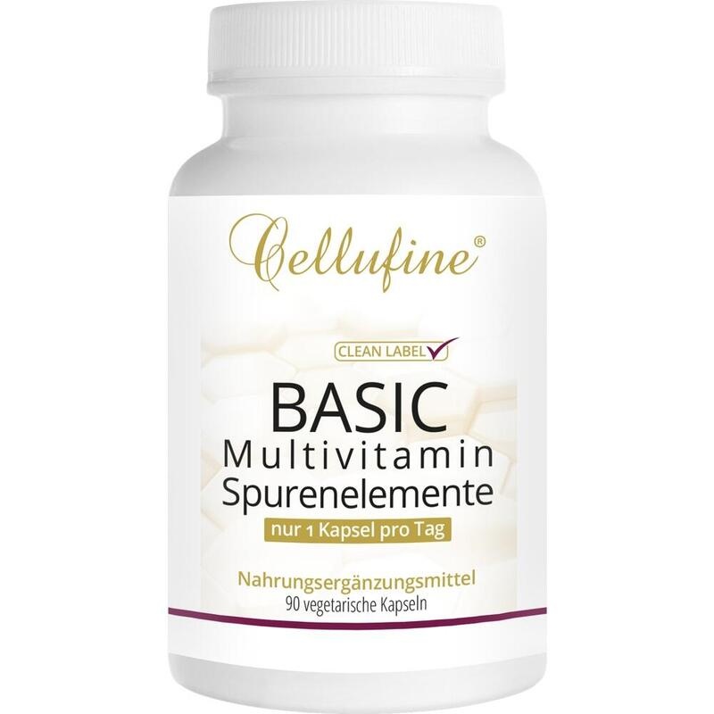 CELLUFINE Basic Multivitamin+Spurenelemente Kaps.