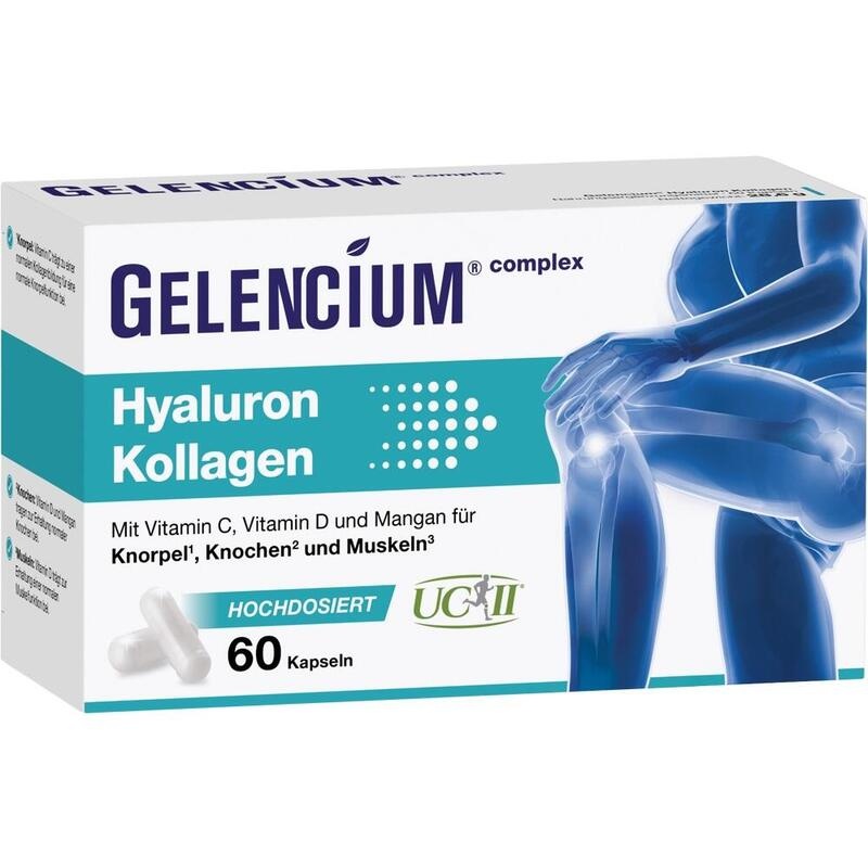 GELENCIUM Hyaluron Kollagen hochdos.Vitamin C Kps.