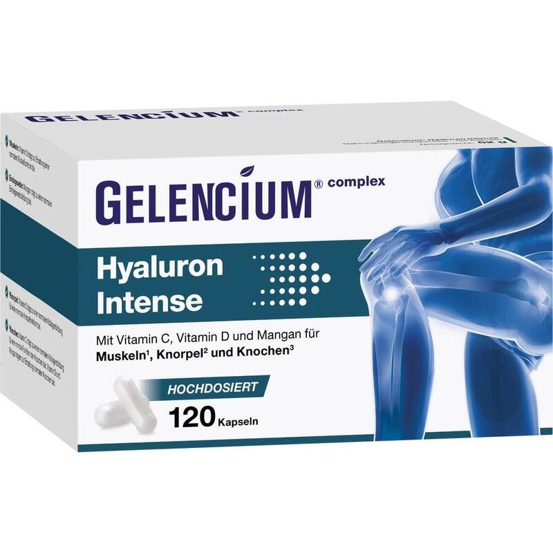 GELENCIUM Hyaluron Intense hochdos.Vitamin C Kaps.