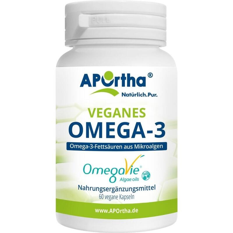 APORTHA Omegavie veganes Omega-3 Algenöl Kapseln