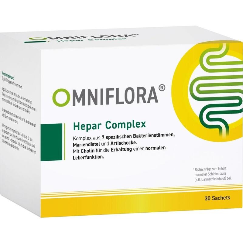 OMNIFLORA Hepar Complex m.Cholin glutenfr.Sachets