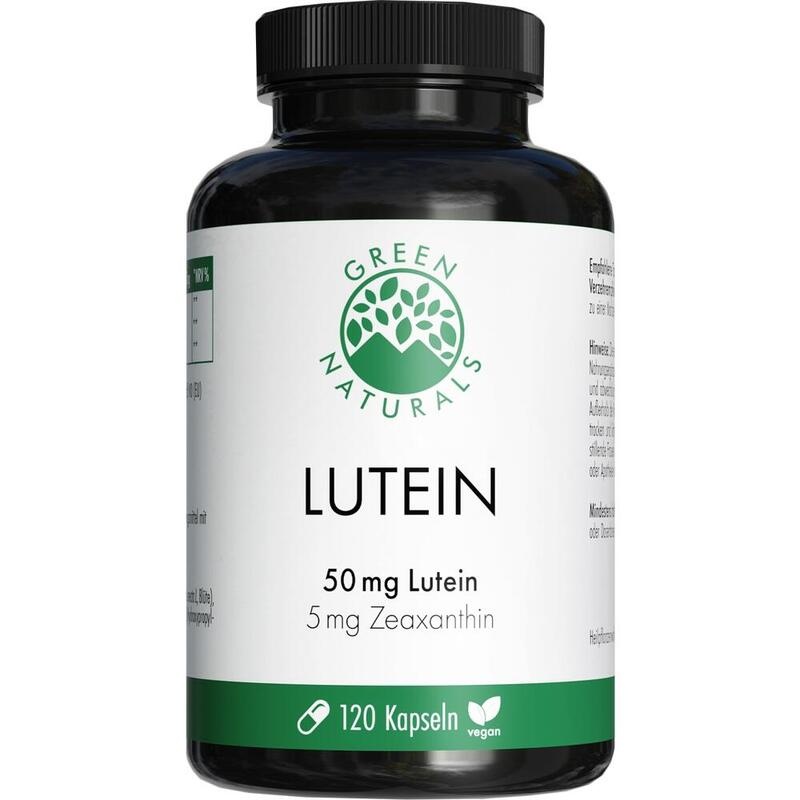 GREEN NATURALS Lutein 50mg+5mg Zeaxanthin veg.Kps.