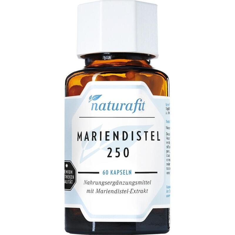 NATURAFIT Mariendistel 250 Kapseln