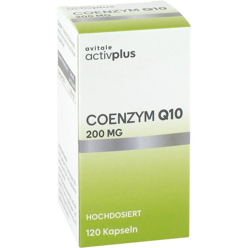 ACTIVPLUS Coenzym Q10 200 mg Kapseln