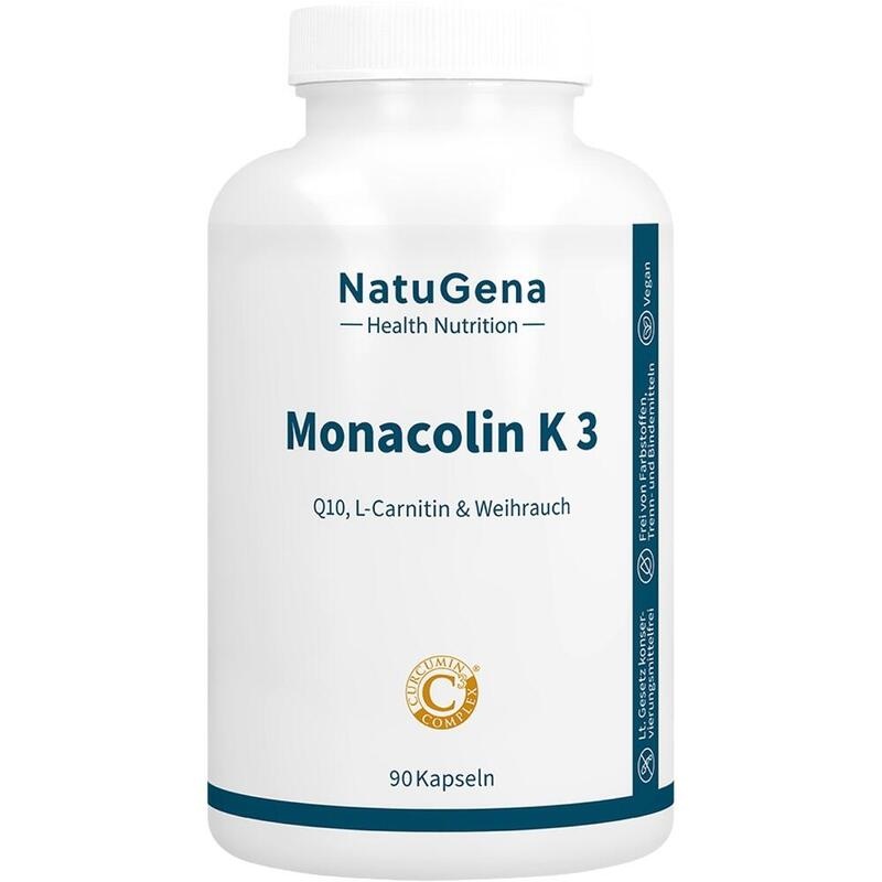 MONACOLIN K3+Coenzym Q10+L-Carnitin Kapseln