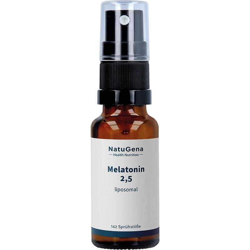 MELATONIN 2,5 mg liposomal Lavendel und Orangenöl
