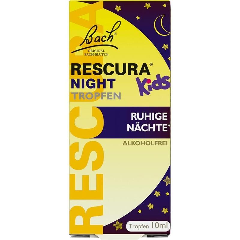 BACHBLÜTEN Rescura Night Kids Tropfen alkoholfrei