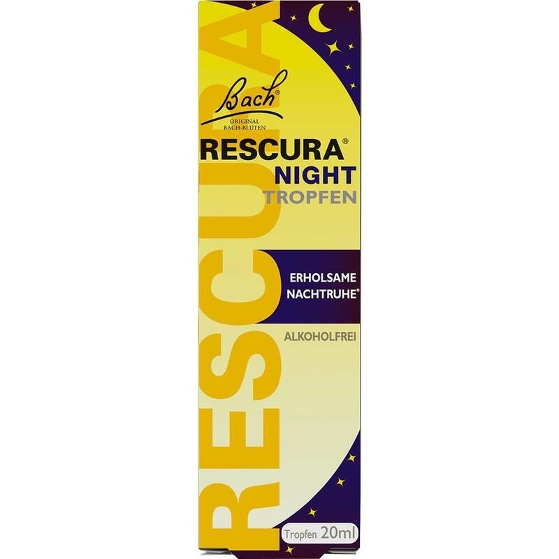 BACHBLÜTEN Rescura Night Tropfen alkoholfrei