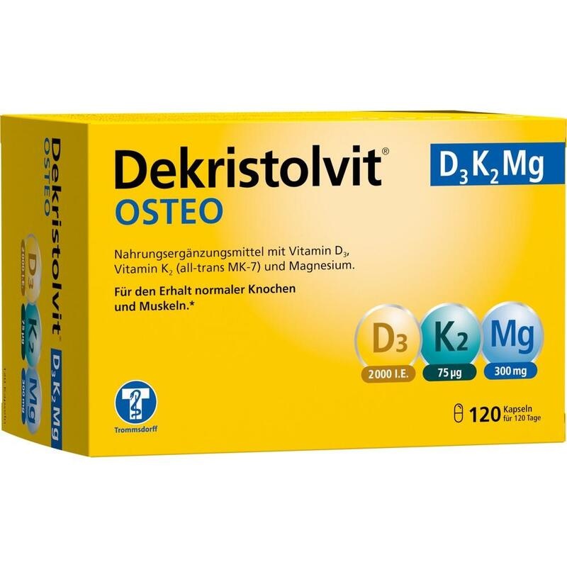 DEKRISTOLVIT OSTEO D3K2Mg Kapseln