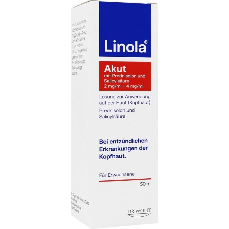 Linola Akut mit Prednisolon & Salicylsäure – Kopfhaut-Lösung