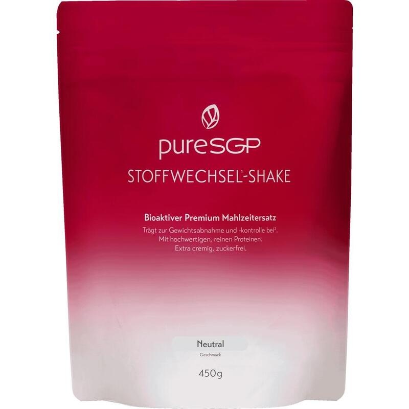 PURESGP Stoffwechsel-Shake Pulver neutral
