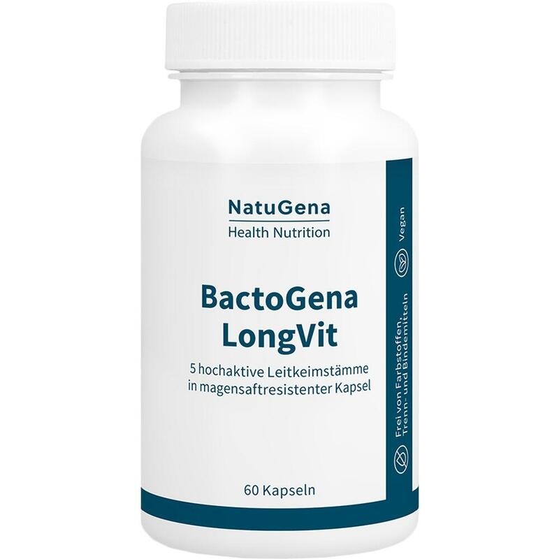 BACTOGENA LongVit Darmbakterien-Mischung Kapseln
