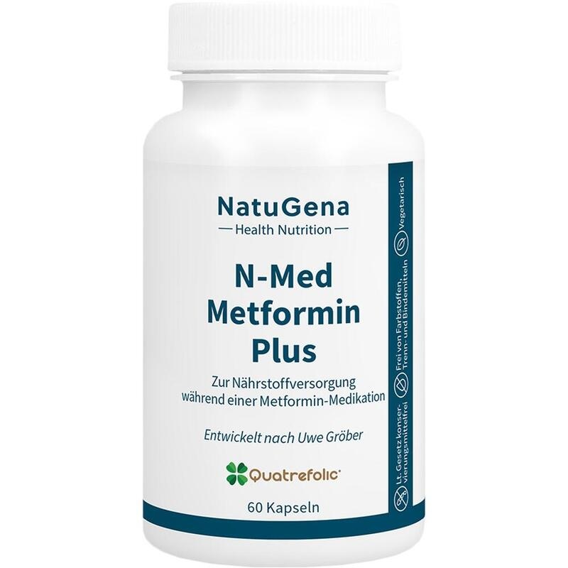 N-MED Metformin Plus Chrom+Vit.B12+Folsäure Kaps.
