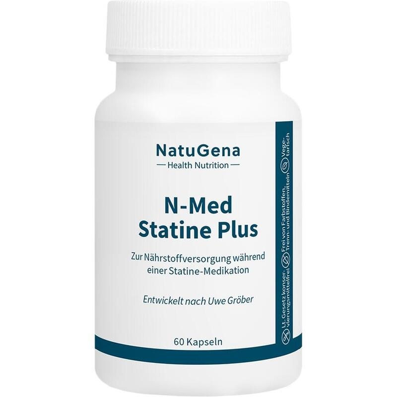 N-MED Statine Plus B-Vitamine+Vitamin D3+Q10 Kaps.